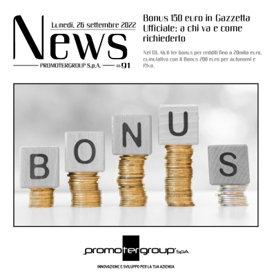 Bonus 150 euro in Gazzetta Ufficiale: a chi va e come richiederlo