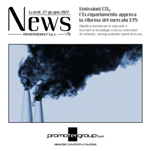 EMISSIONI CO2, L&#039;EUROPARLAMENTO APPROVA LA RIFORMA DEL MERCATO ETS
